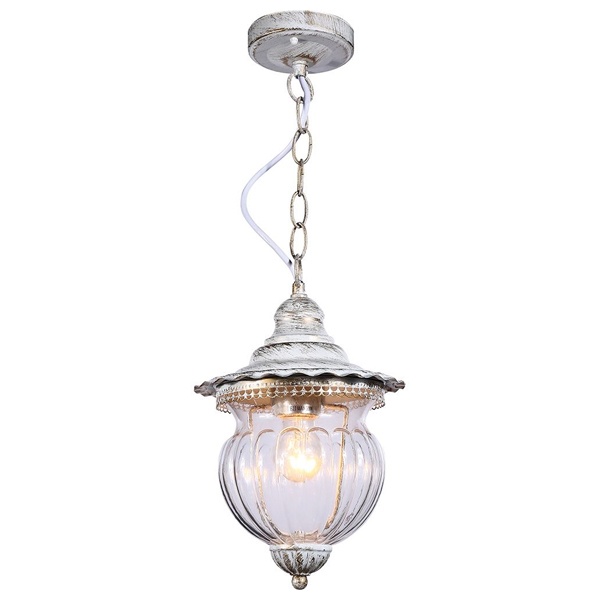 Светильник садово-парковый Feron PL595 на цепочке 60W 230V E27, белое золото