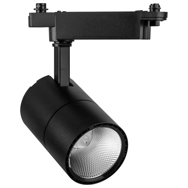 Трековый светодиодный светильник AL103 MarketBright 30W 2700K 2400Lm 35° однофазный, черный