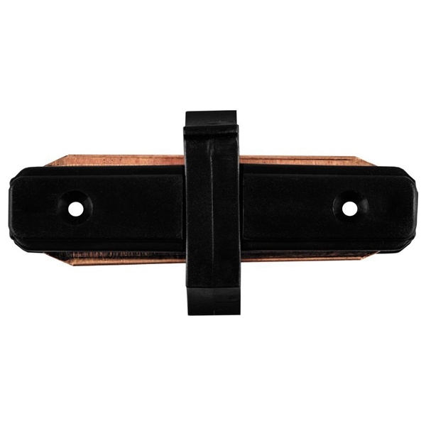 Коннектор прямой Feron LD1000 для шинопровода CAB1003 черный