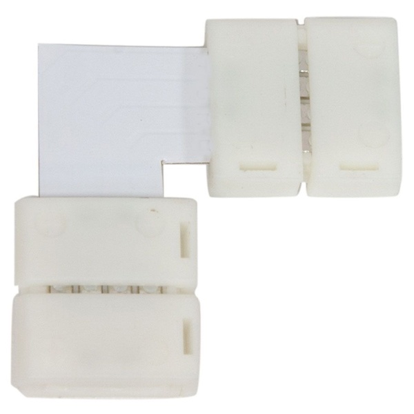 Коннектор Feron LD184 L-образный соединительный для светодиодной ленты 3528 8mm