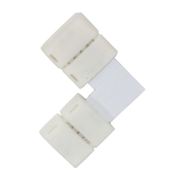 Коннектор Feron LD186 L-образный соединительный для светодиодной ленты RGB 5050 10mm