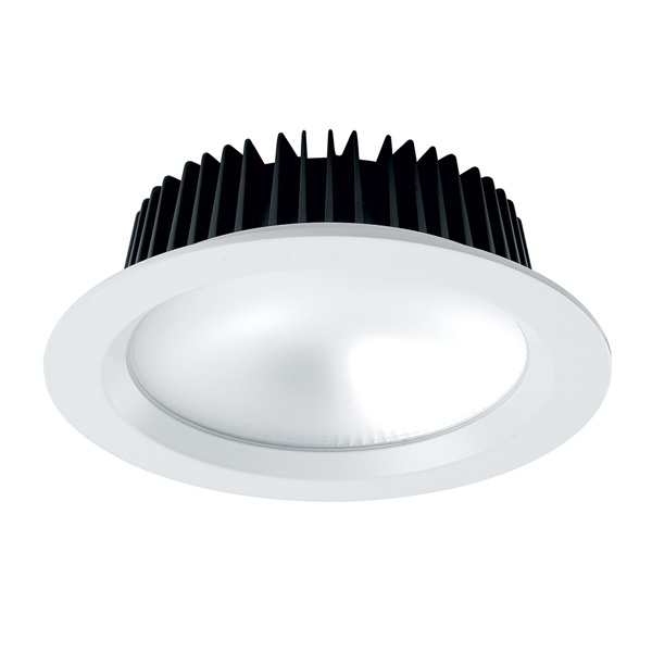 Светильник светодиодный Downlight Feron AL265 40W 4000K 3200Lm встраиваемый с драйвером белый
