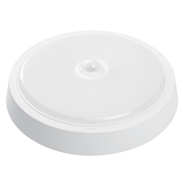 Светильник светодиодный с ИК-датчиком Feron AL3022 в пластиковом корпусе 25W 4000K IP20 круг белый