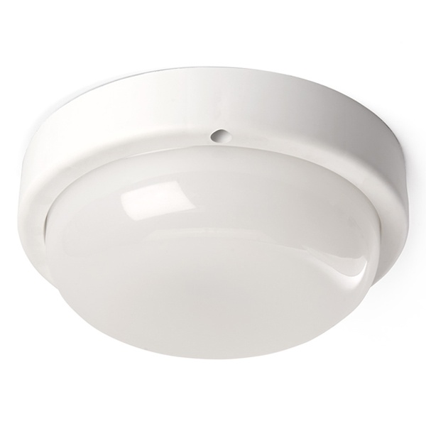 Светильник светодиодный Feron AL3008 12W 4000K 220V IP65 круг с оптико-акустическим датчиком