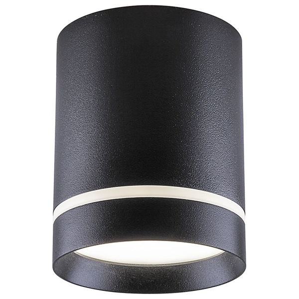 Накладной светодиодный светильник Feron AL534 15W 4000K 1200Lm 120° черный, D80xH100mm