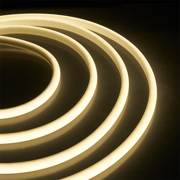 Светодиодная неоновая LED лента Feron LS651 180SMD(2835)/м 14,4W/м 3000K 12V 5000x13x13mm IP68