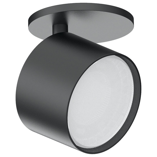 Светильник настенно-потолочный Feron ML211 под лампу GX53, черный