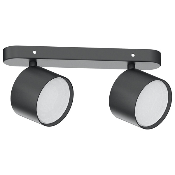 Светильник настенно-потолочный Feron ML212 под лампу GX53, черный