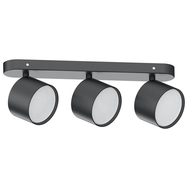 Светильник настенно-потолочный Feron ML213 под лампу GX53, черный