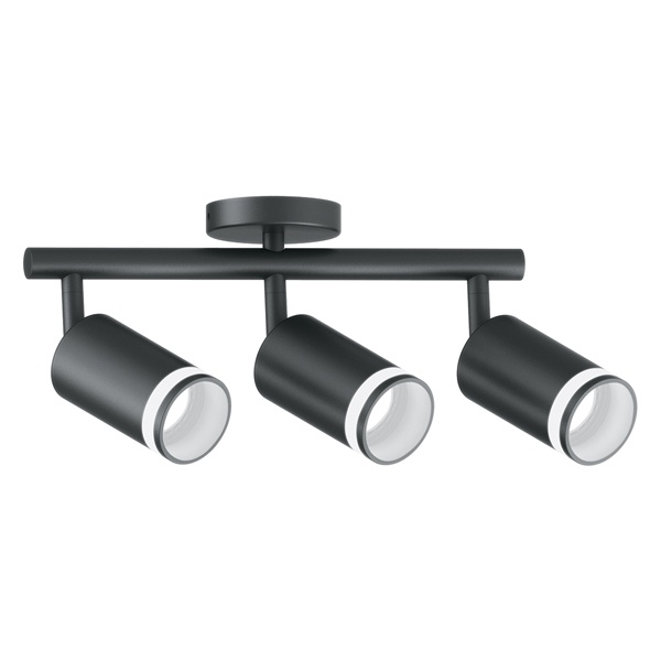 Светильник настенно-потолочный Feron ML233 под лампу GU10, черный