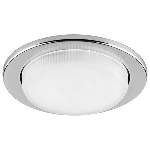 Светильник встраиваемый Feron DL53 потолочный GX53 хром, без лампы