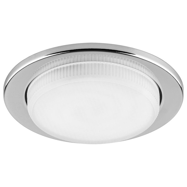 Светильник встраиваемый Feron DL53 потолочный GX53 хром, без лампы