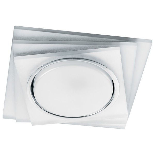 Светильник встраиваемый с белой LED подсветкой Feron CD5023 GX53 матовый, без лампы