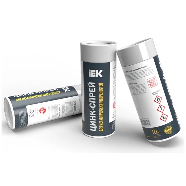 Цинк-спрей ИЭК для металлических поверхностей 400мл