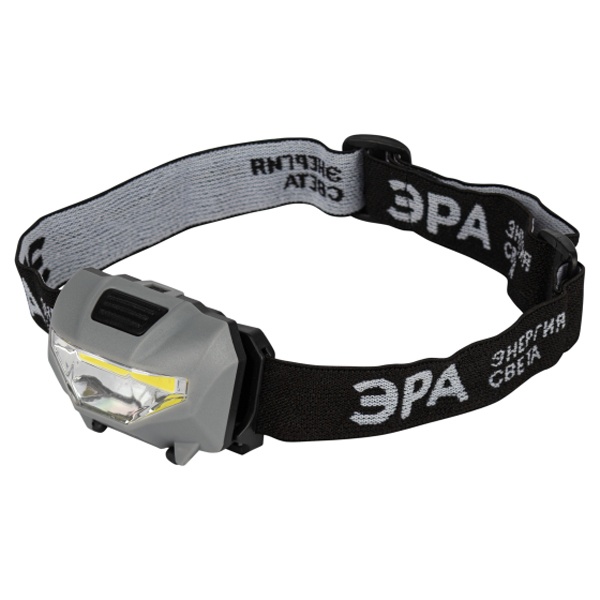 Фонарь налобный светодиодный ЭРА GA-505 Блэкджек 3Вт 3 режима аккумуляторный Li-Ion 500мАч IP54