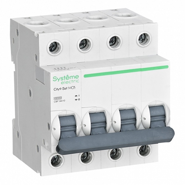 Автоматический выключатель SE City9 Set 40А В 4П 4,5кА (автомат электрический)
