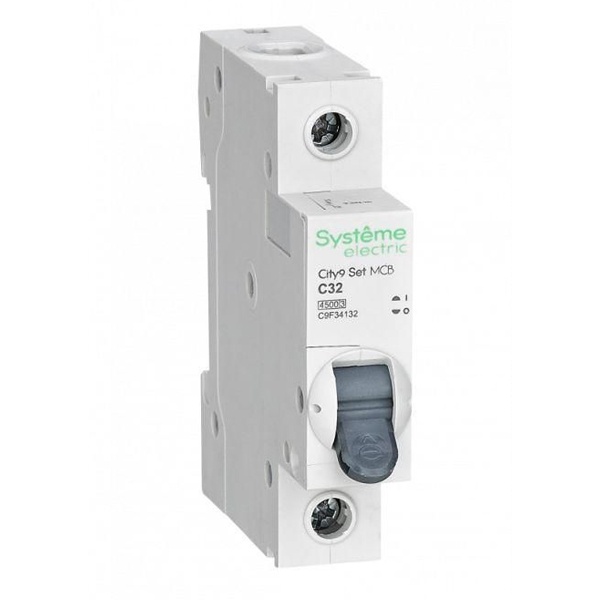 Автоматический выключатель SE City9 Set 32А С 1П 4,5кА (автомат электрический)