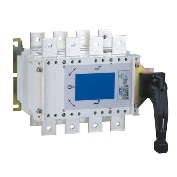 Перекидной рубильник Chint NH40-1600/3CSW 3P 1600А 3 положения I-0-II выносная рукоятка управления (выключатель нагрузки)