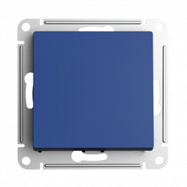 Одноклавишный выключатель SE AtlasDesign 10A, аквамарин [уп 5 шт]