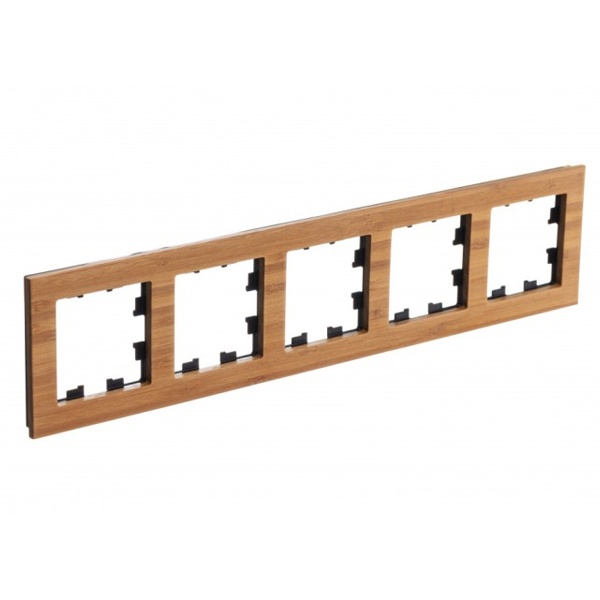 Рамка SE AtlasDesign Nature 5 постов, дерево бамбук