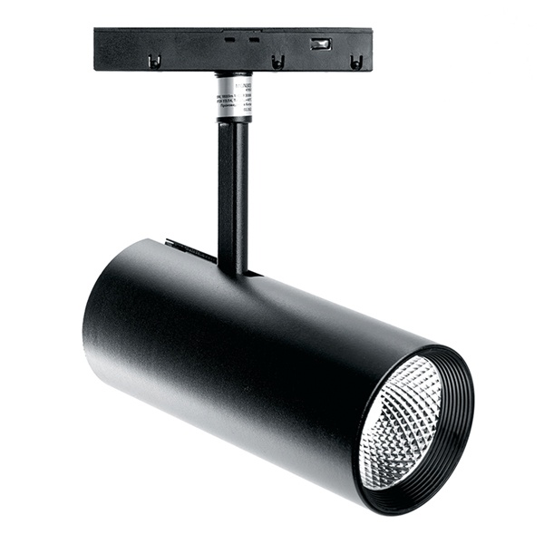 Светильник светодиодный трековый низковольтный Feron MGN303 20W 3000K 1800Lm 35 градусов, черный