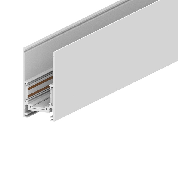 Шинопровод для низковольтных трековых светильников, белый, 2м накладной/подвесной, CABM1000