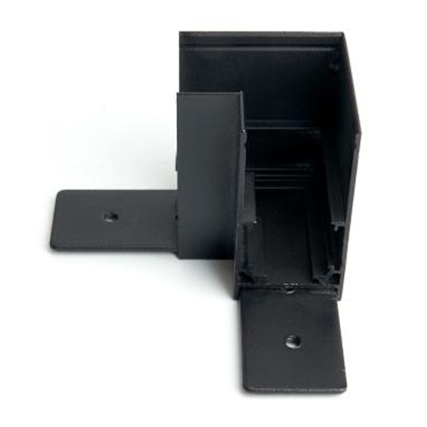 Соединитель угловой Feron LD2001 для низковольтного накладного шинопровода, черный