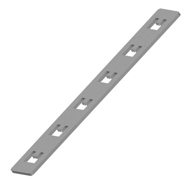 Соединитель прямой для низковольтного встраиваемого шинопровода Feron, LD2003