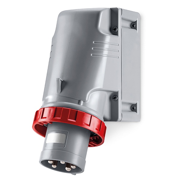 Вилка настенная DKC 125А 3P+E+N 400В IP67