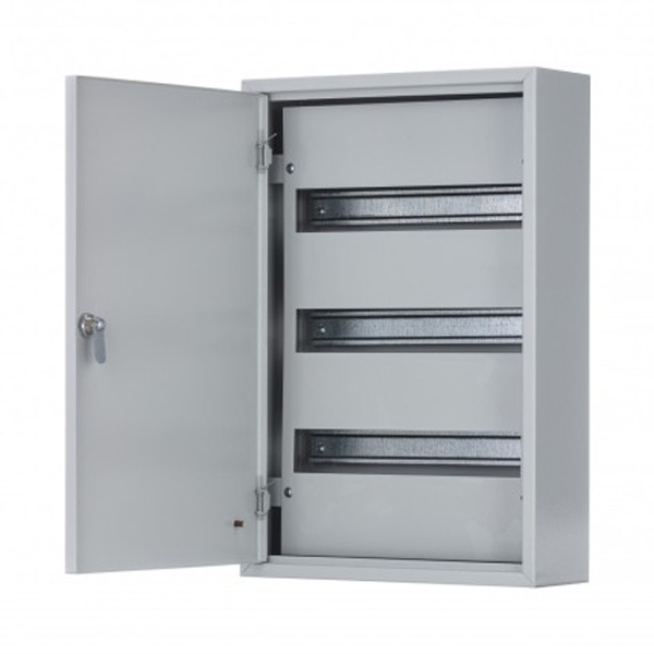 Корпус металлический распределительный навесной DEKraft ЩРН-45 520х350х120 3х15м IP31