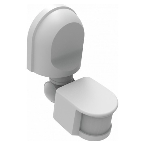 Датчик движения DEKraft инфракрасный накладной ДДИ-101 02 1200Вт 2-12м 180° IP44 белый