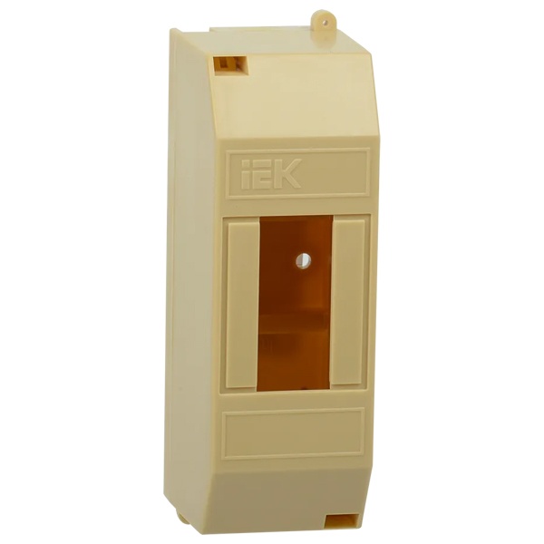 Бокс пластиковый накладной без двери ИЭК KREPTA 3 КМПн 1/2 1-2 модуля сосна