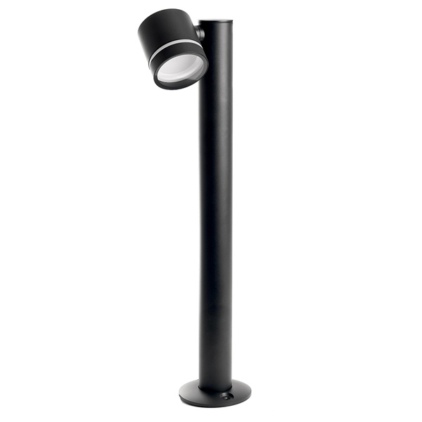 Светильник садово-парковый Рио Feron DH1005 15W GX53 230V IP54 черный цилиндр столб