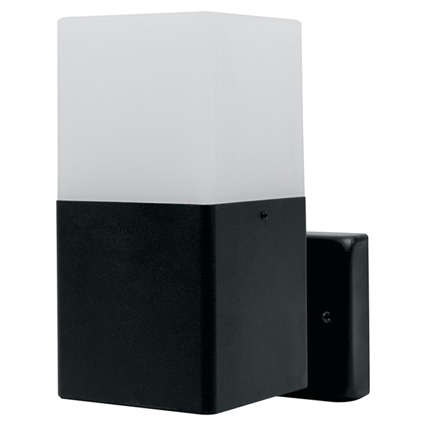 Светильник садово-парковый Берлин Feron DH0201 15W E27 230V IP44 черный на стену вверх