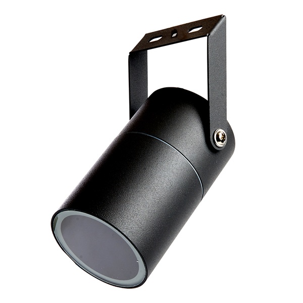 Светильник садово-парковый Бостон Feron DH1703 35W GU10 230V IP54 черный цилиндр на кронштейн