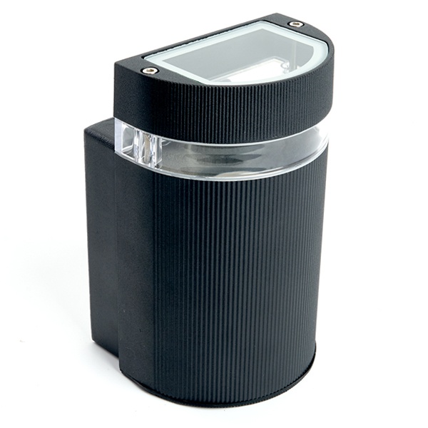 Светильник садово-парковый Сеул Feron DH1701 35W GU10 230V IP54 черный на стену вверх