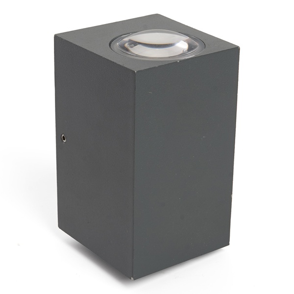 Светильник светодиодный уличный настенный Feron DH055 2x5W 3000K 230V 800Lm IP54 серый