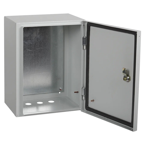 Щит металлический влагозащищенный Generica (ИЭК) ЩМП-1-0 74 У2 IP54, с монтажной платой 395х310х220