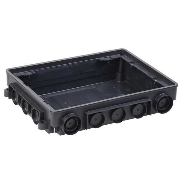 Коробка напольная ИЭК ONFLOOR PRIMER под лючок 12 модулей