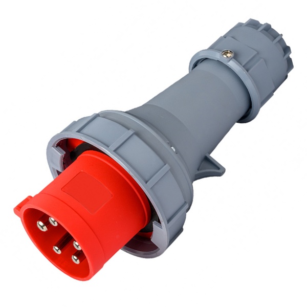 Вилка переносная DEKraft 035W 3Р+РЕ+N 63А 380В IP67 ВП-103