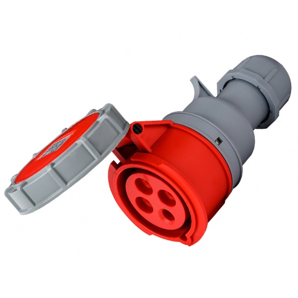 Розетка переносная DEKraft 214W 3Р+РЕ 16А 380В IP67 РП-103