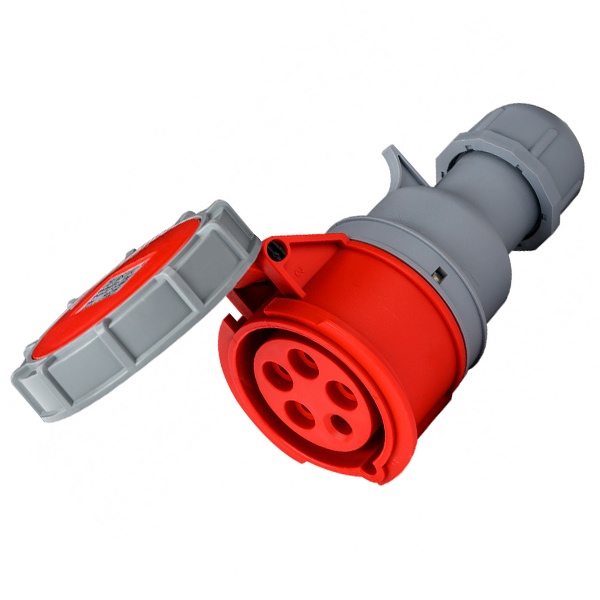 Розетка переносная DEKraft 215W 3Р+РЕ+N 16А 380В IP67 РП-103