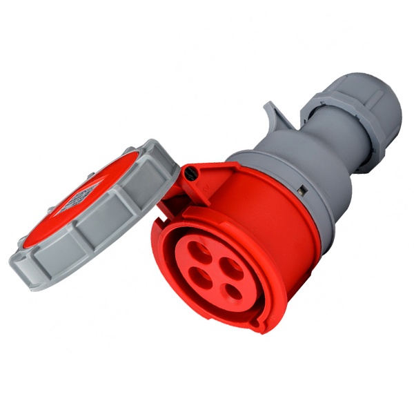 Розетка переносная DEKraft 224W 3Р+РЕ 32А 380В IP67 РП-103