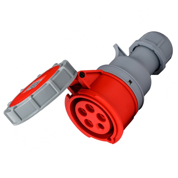 Розетка переносная DEKraft 225W 3Р+РЕ+N 32А 380В IP67 РП-103