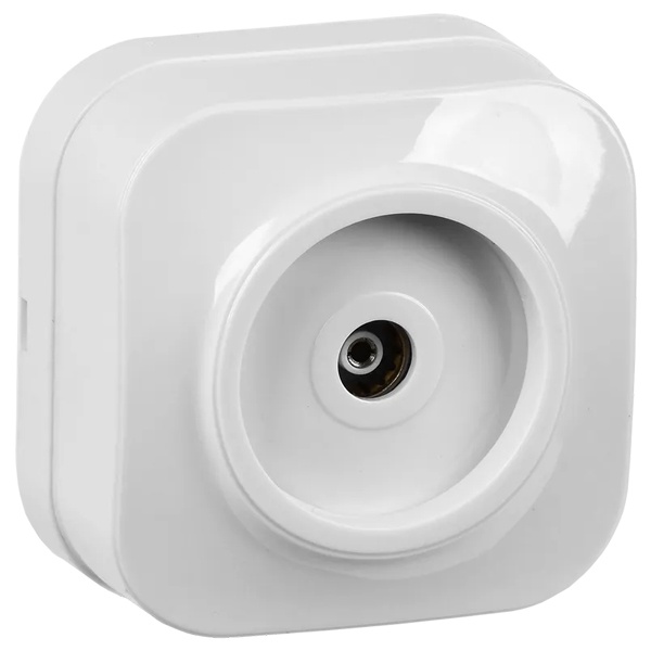 Накладная розетка телевизионная ИЭК GLORY РТВ20-ХБ белый