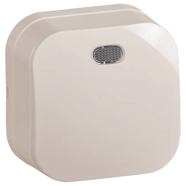 Накладной выключатель 1-клавишный ИЭК GLORY с подсветкой 10А ВС20-1-1-ХК кремовый