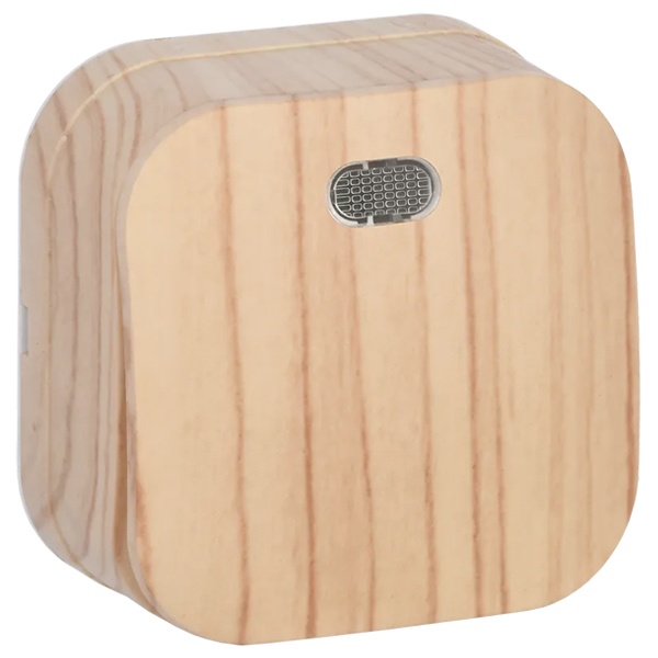 Накладной выключатель 1-клавишный ИЭК GLORY с подсветкой 10А ВС20-1-1-ХС сосна