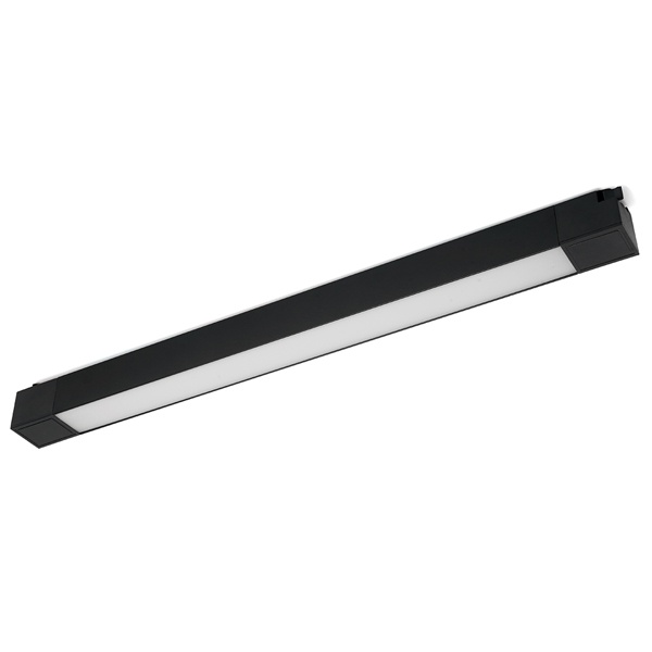 Трековый светодиодный светильник AL132 MattLine 30W 4000K 170-265V 2100Lm 120° однофазный, черный