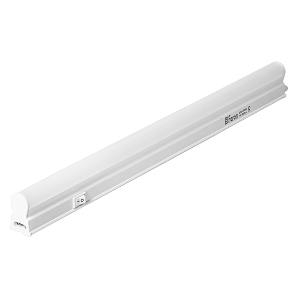 Светодиодный светильник AL5038 4W 6500K 230V 350Lm с выключателем, шнур в комплекте 270х22х35мм