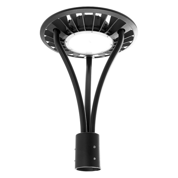 Светильник уличный светодиодный Feron SP7010 50W 4000K 230V 5000lm IP65 черный 380x550mm D80mm